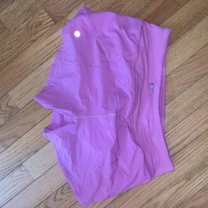 Pink lululemon speed up 4”